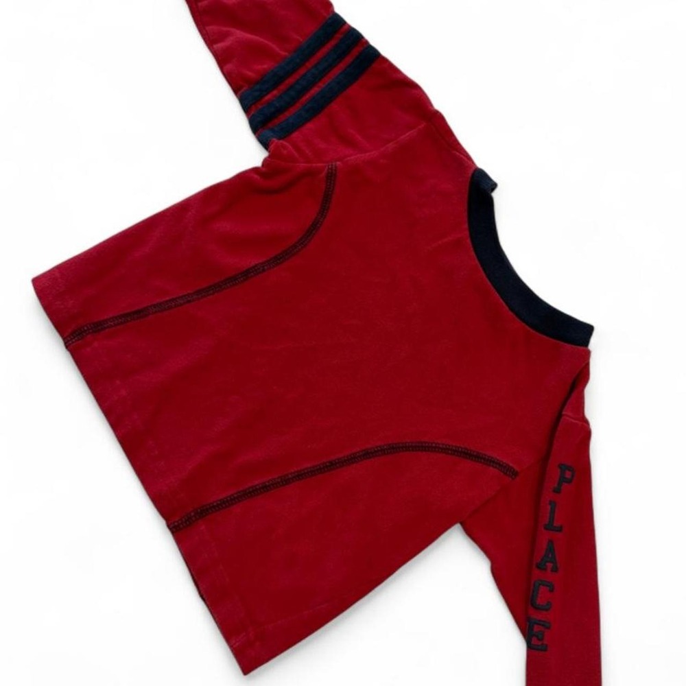 Y2K red baby fall long sleeve